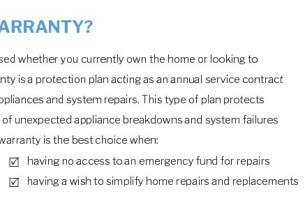 home warranty goochland